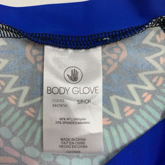 Body Glove Karma Exhale Rash Guard Womens S Small Black Split Neck Cap Sleeves - Picture 8 of 12